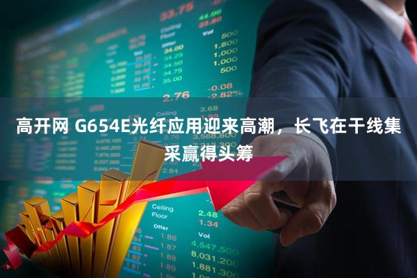 高开网 G654E光纤应用迎来高潮，长飞在干线集采赢得头筹